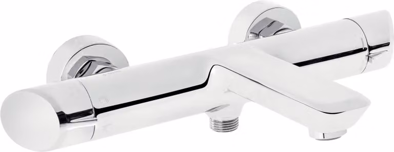 Wall-mounted bathtub mixer