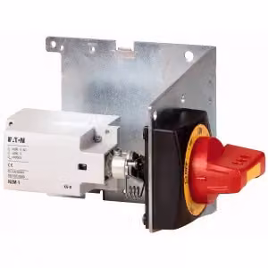 Interruttore generale destro rosso - Maniglia per interruttore automatico rossa NZM1-XSRM-R