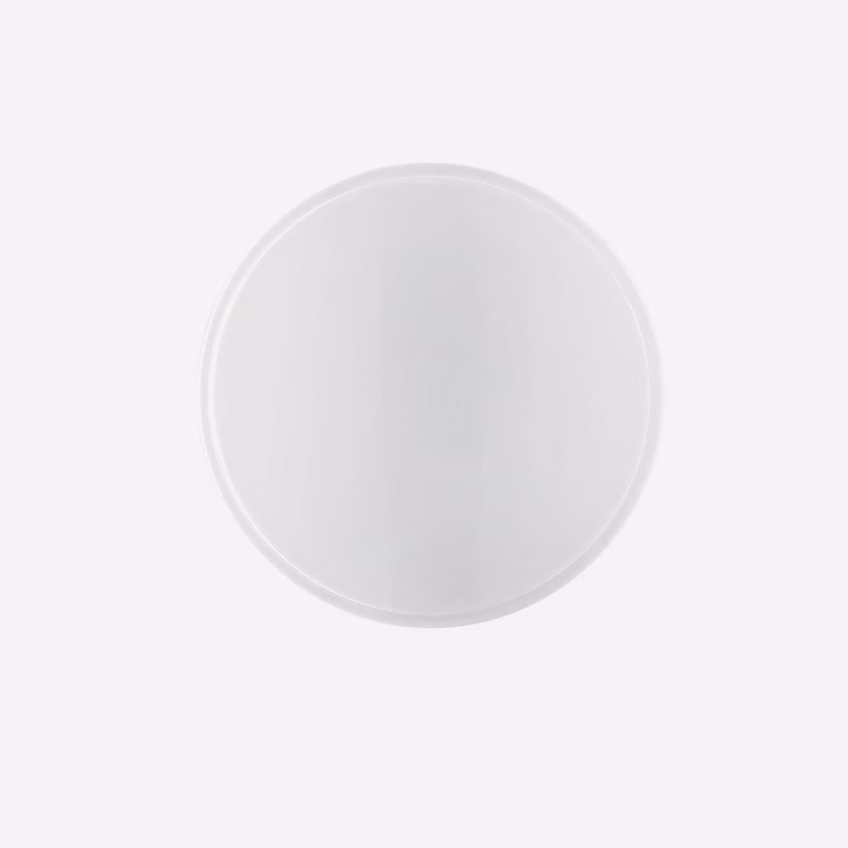 Plafoniera LED bianca con regolazione della temperatura di colore (CCT). Include Wi-Fi e telecomando, diametro 60 cm.