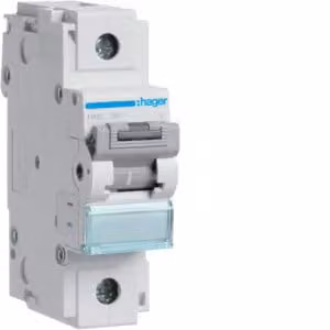 Interruttore magnetotermico unipolare, 15 kA, curva C, 100 A, 1,5 moduli