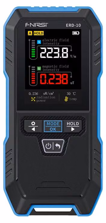 Rilevatore di radiazioni elettromagnetiche FNIRSI ERD-10