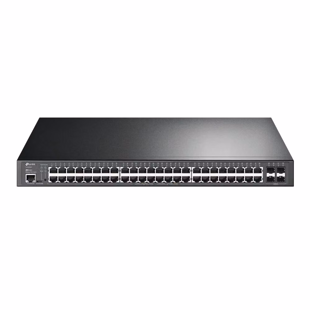 Switch di rete gestito TP-Link Omada SG3452P Gigabit Ethernet L2/L3 con supporto PoE, Nero - TL-SG3452P – 2