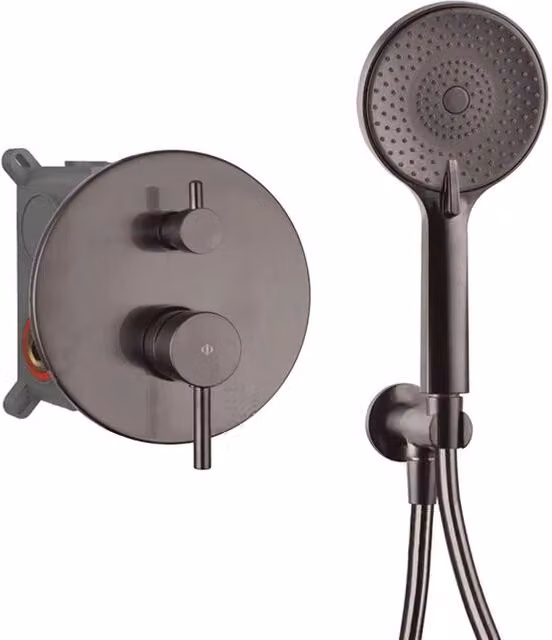Kit esterno per doccia da incasso Sirio Titanio DUCHA.ES