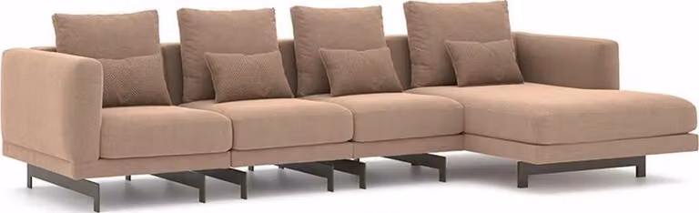 Designer Polstermöbel Eck Garnitur Möbel Ecksofa L-Form Wohnzimmer