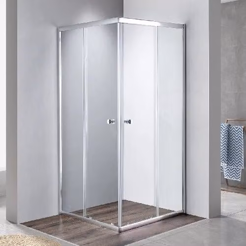 Box doccia cristallo 2 lati Wonder 80x100 cm
