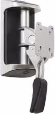 Supporto per monitor e TV da parete ERARD Movik 1 Silver con attacco VESA 400 x 400 mm e portata fino a 25 kg