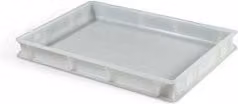 Cassetta pesante per alimenti Pavoni Italia Bianco L: 60 cm, P: 40 cm, H: 7 cm