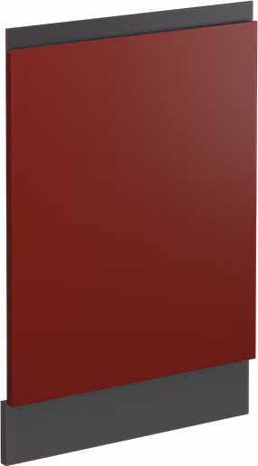 Pannello frontale Vicco R-Line Rosso 44.6 cm Forma a J, senza piano di lavoro, Model 39535