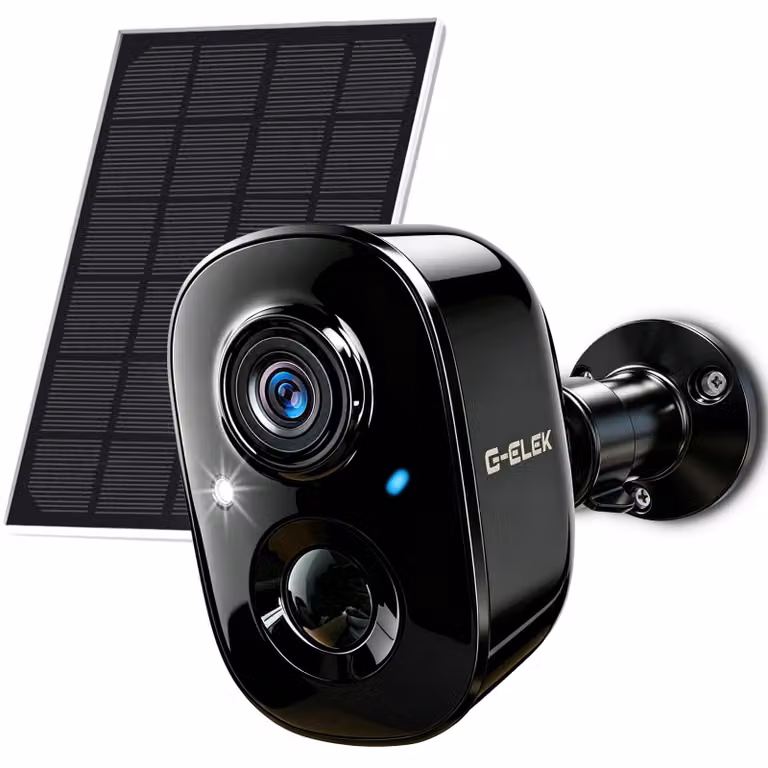 Telecamera di sicurezza per esterni, alimentata a batteria, con Wi-Fi, wireless, risoluzione 2K 3MP, resistente agli agenti atmosferici, visione notturna a colori