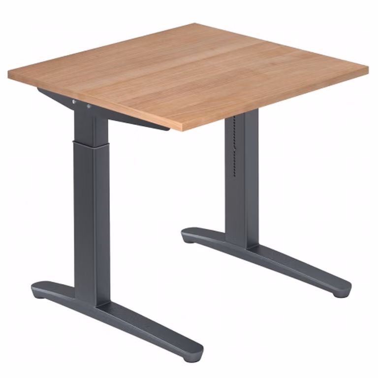 XTRA XB 8 GG - Nussbaum, dimensioni 80 x 80, regolabile in altezza