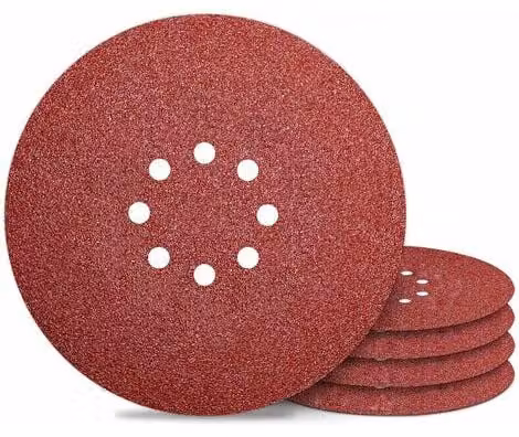disco abrasivo velcrato 'fai da te' ø 150 mm - grana 80 - 6 pezzi