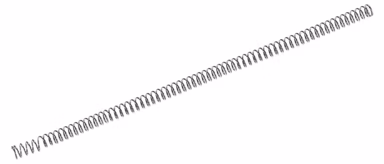 Molla a compressione, 1x10 mm, 305 mm, acciaio inossidabile, argento