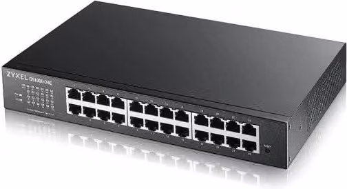 Zyxel GS1900-24E-EU0103F Switch di rete gestito L2 Gigabit Ethernet 24 porte Nero