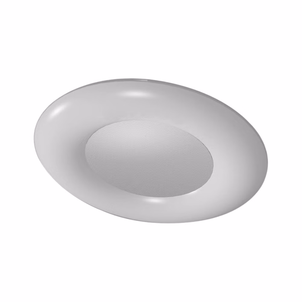 Plafoniera MADISON 1xT5/55W, 4000K, argento/bianco L: 345, L: 50, H: 345 dimmerabile
