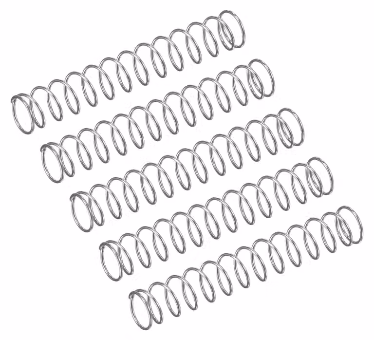 Molle a molla, confezione da 5 pezzi, acciaio inossidabile 304, diametro 5 mm, filo di 0,4 mm, lunghezza 30 mm