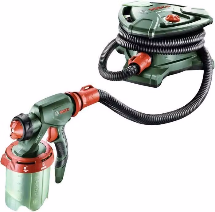 Pistola a spruzzo Bosch PFS 7000, 1400 W, 700 ml/min, serbatoio da 1 litro, incl. 2 godet da 1000 ml