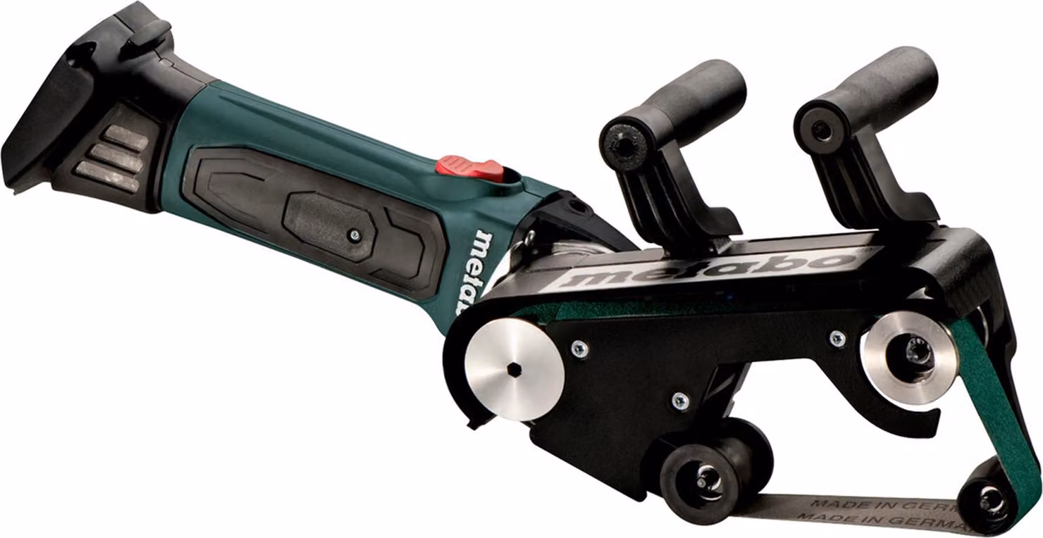 Smerigliatrice a nastro per tubi a batteria Metabo RB 18 LTX 60