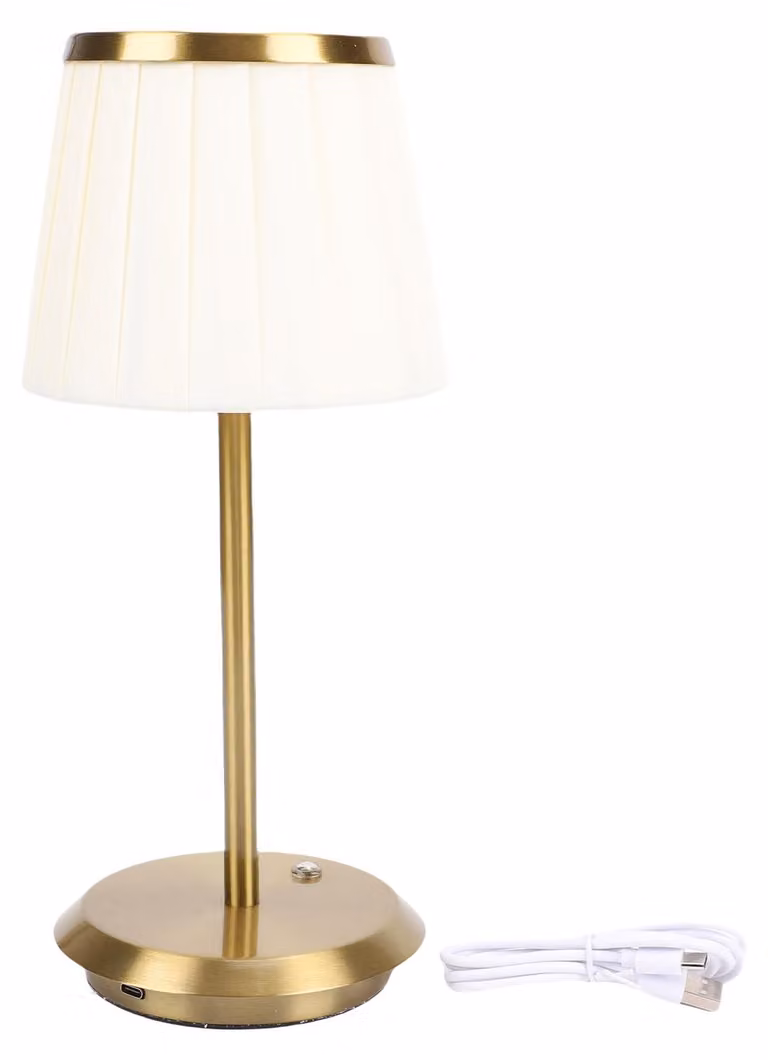 Lampada da tavolo moderna, in stile minimalista, con luce soffusa e confortevole, paralume in tessuto, lampada da comodino per soggiorno e camera da letto