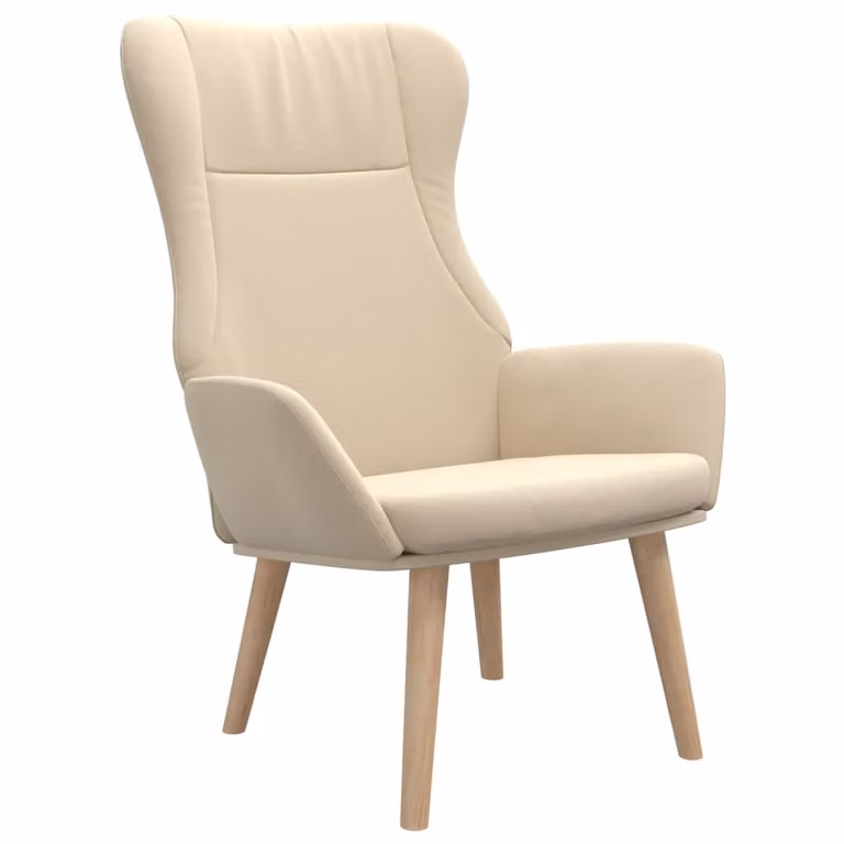 SYFAX™ Sedia Relax Crema in Tessuto