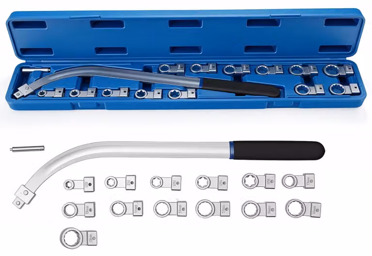 Set di 15 utensili universali per la tensione di cinghie, ideale per la riparazione di automobili