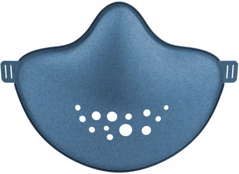 paradenti Hi degradabile 11 x 6,5 cm blu mt taglia unica