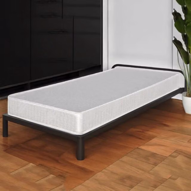 Materasso singolo in poliuretano espanso Talamo Italia, colore bianco, L 80 x P 190 x H 18 cm