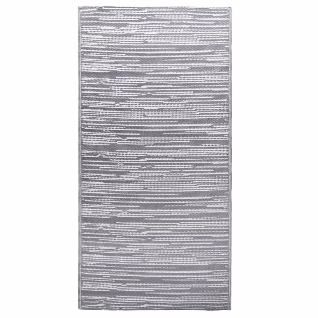 Tappeto da Esterni ARAKIL Grigio 120x180 cm in PP