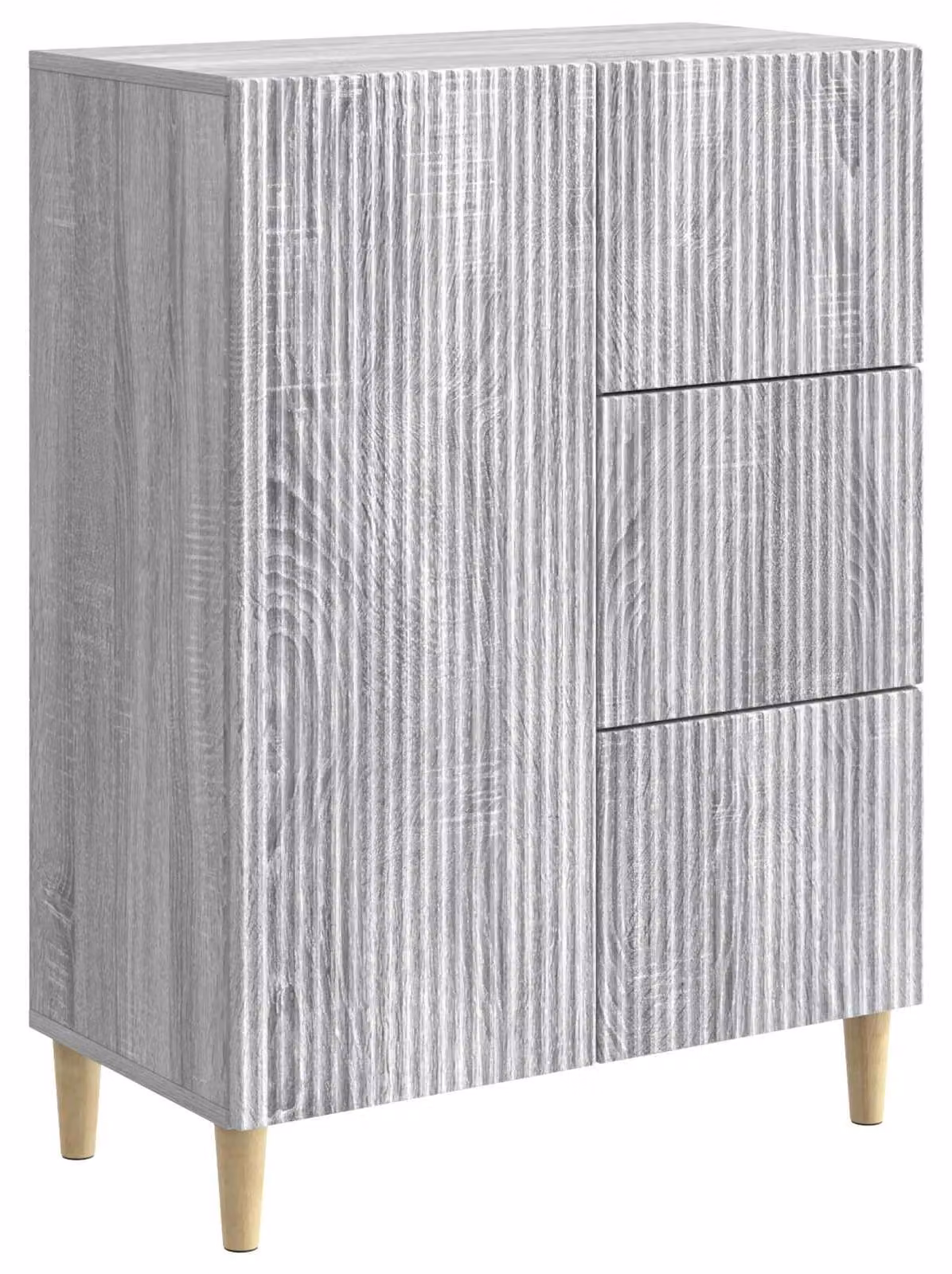 Credenza Grigio Sonoma 66 x 34,5 x 90 cm Legno ingegnerizzato