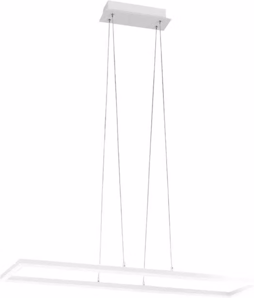 Plafoniera Bard a sospensione a led 52W Bianco 3394-45-102 Fabas Luce