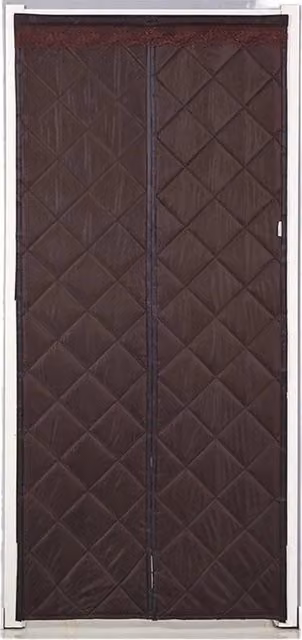 Porta di accesso termica per inverno - Isolamento magnetico con isolamento termico, acustico e impermeabile al vento, 90 cm x 210 cm