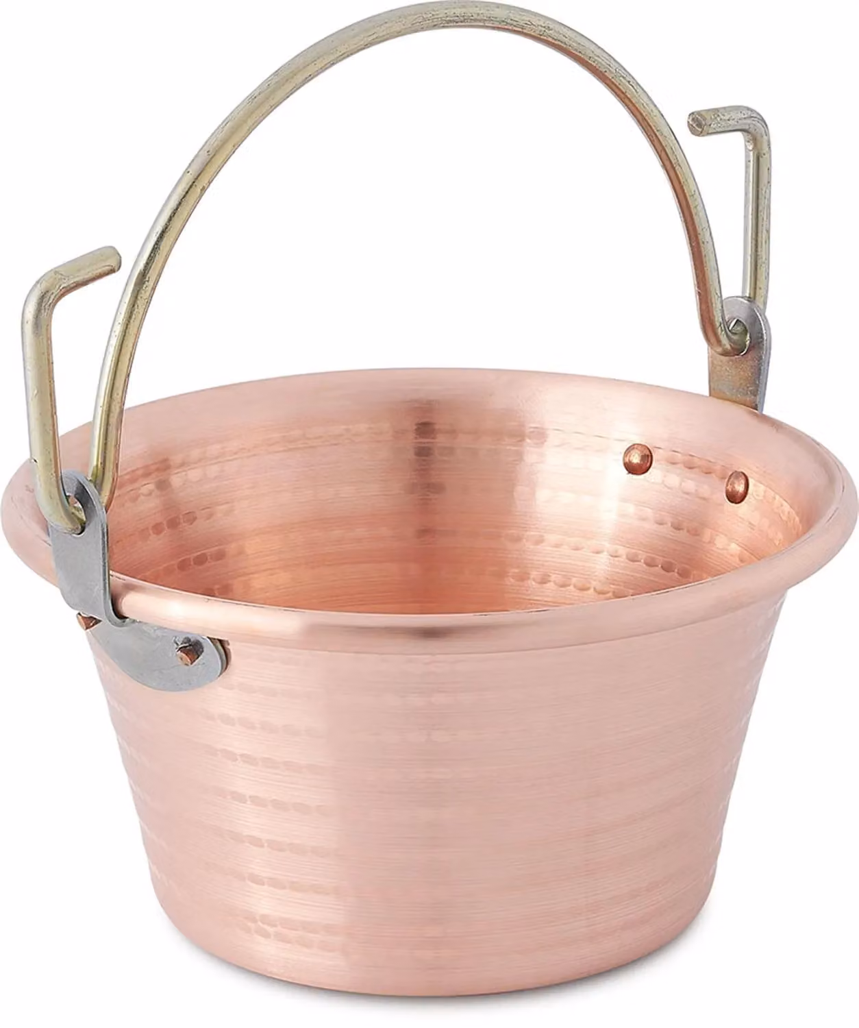 Paiolo in rame con manico ad arco Traditional Line, diam. 20 cm