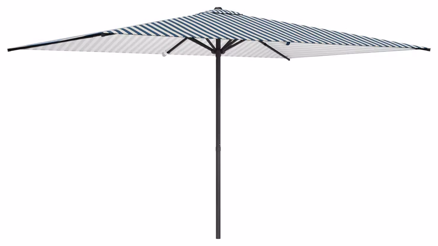 Ombrello da giardino 200 x 300 cm Poliestere Rettangolare