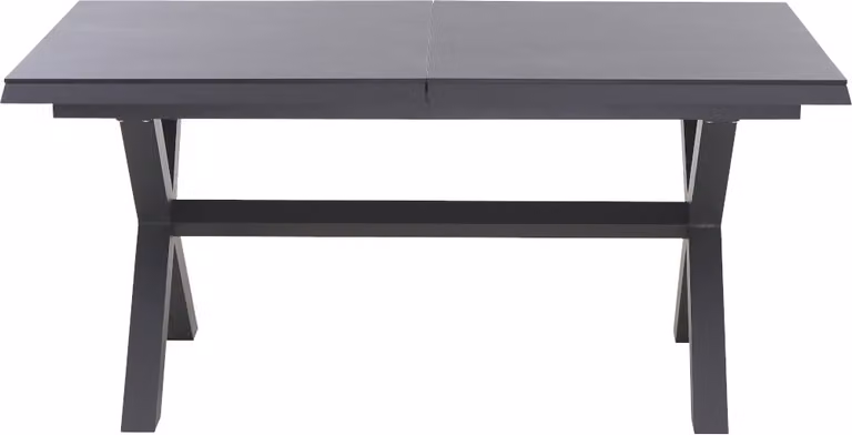 Tavolo Siena Garden Sincro, allungabile – 200/260 x 100 cm, alluminio (antracite opaco) e HPL Ferro