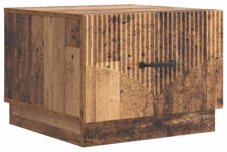 Tavolino da salotto con cassetto Legno antico 49 x 50 x 37 cm