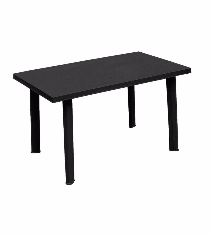 Tavolo da Giardino 126x76x72 cm Antracite Resistente e Leggero - Ipae Progarden