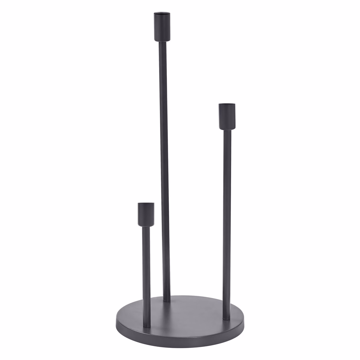 Lampada da terra OSRAM DECOR Stick, 3 attacchi, E27, acciaio, grigio scuro, dimmerabile, vintage, design industriale