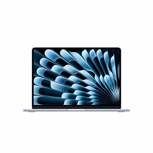 Apple MacBook Air 13'' con chip M5: progettato per l’AI, display Liquid Retina da 13,6'', 16GB di memoria unificata, 512 GB di archiviazione SSD, 10 CPU, 8 GPU, Wi Fi 7 – Celeste