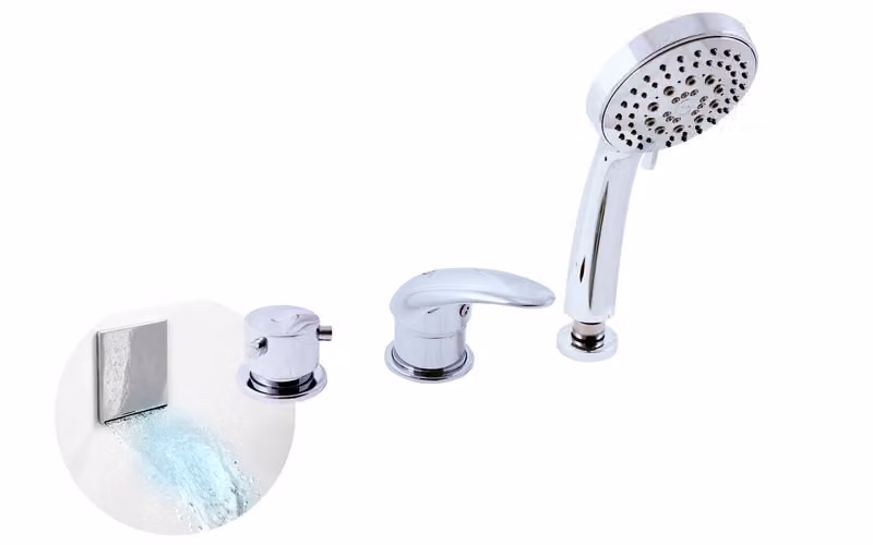 Slezák-RAV Miscelatore per bagno Slezák RAV Dunaj D463P Colore: cromo, Dimensione: 3/8''