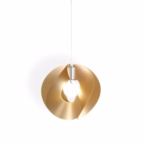 iperbriko Lampadario Atom Gold diametro 54x h50 cm