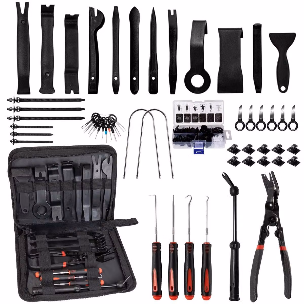 Omgoods - Set di 98 utensili per lo smontaggio di automobili