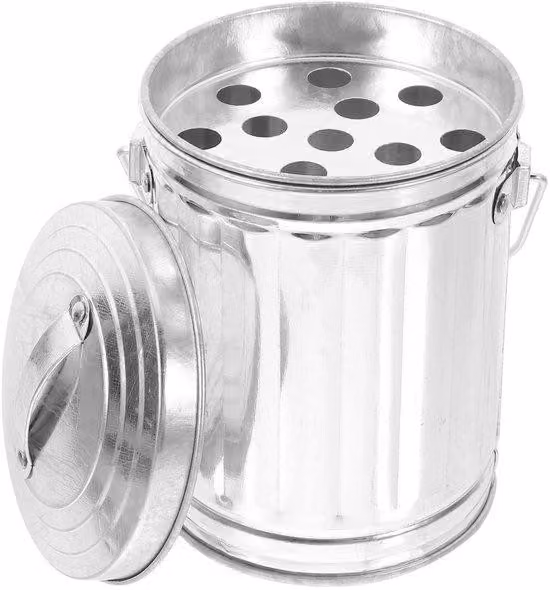 Mini scrivania da ufficio con coperchio - Cestino decorativo da ufficio con portapenne