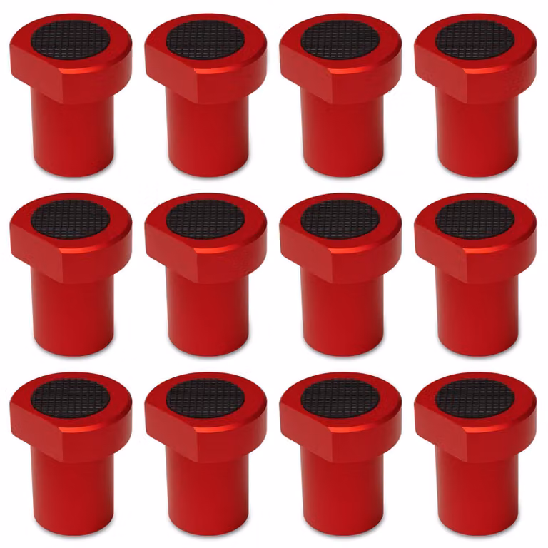 Omgoods - Set di 12 utensili in alluminio per morsetti da banco, ideali per la lavorazione del legno