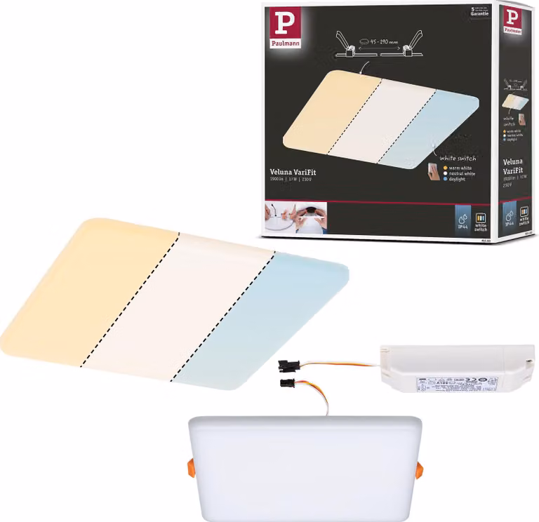 Paulmann VariFit LED pannello da incasso Veluna