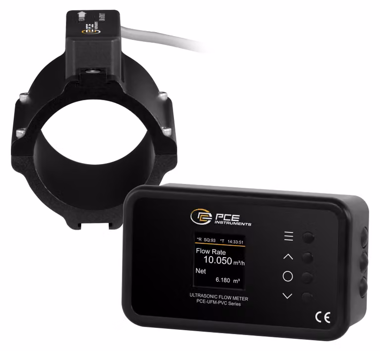 PCE Instruments: Misuratore di portata da incasso PCE-UFM 50PVC