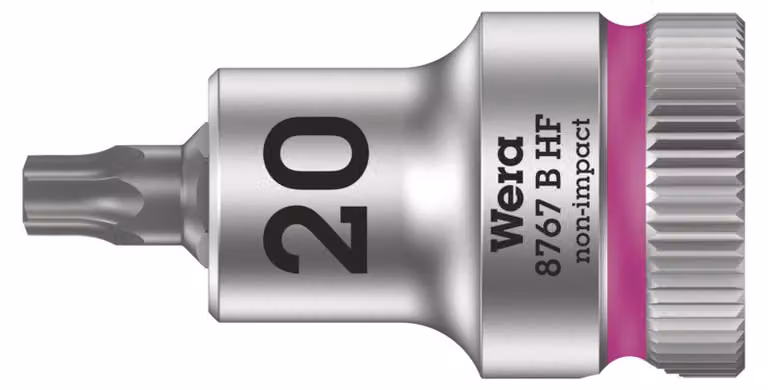 Inserto per cacciavite con funzione di bloccaggio 3/8" T20x35 mm Wera | 4013288188847