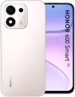 Honor 600 Smart Smartphone 5G 4GB RAM 128GB Argento con Display da 6.87 pollici