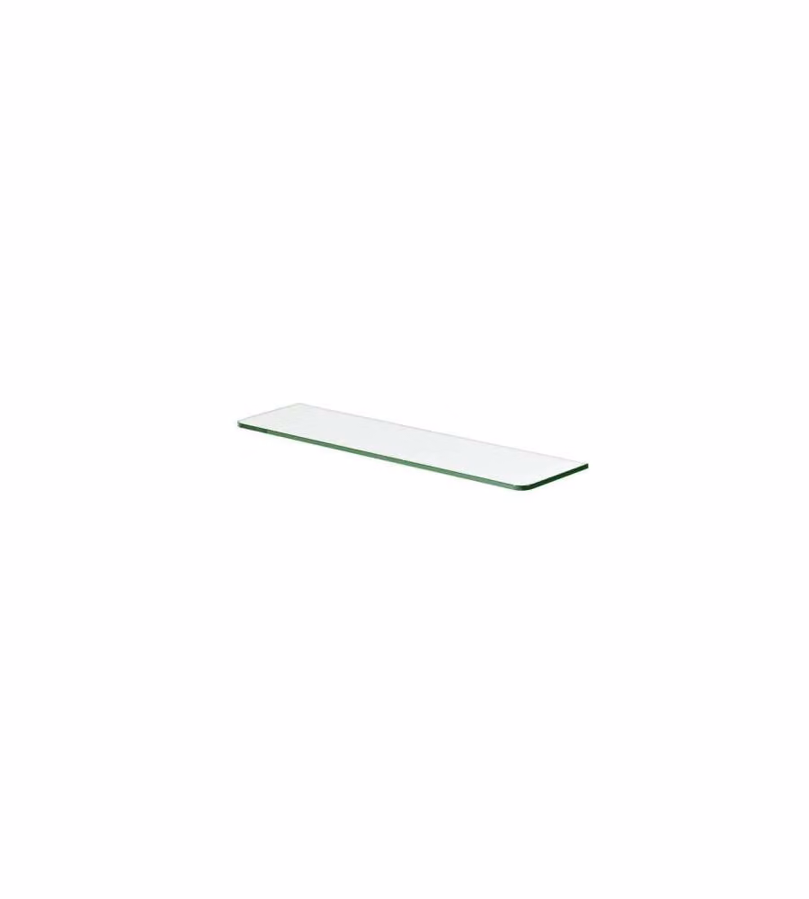 Pircher Mensola in Vetro Trasparente 600x150x8 mm - Elegante e Pratica