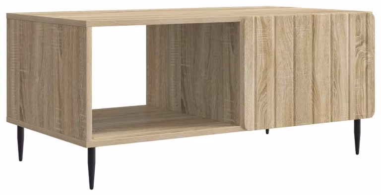 Tavolino da salotto Rovere Sonoma 90 x 50 x 40 cm