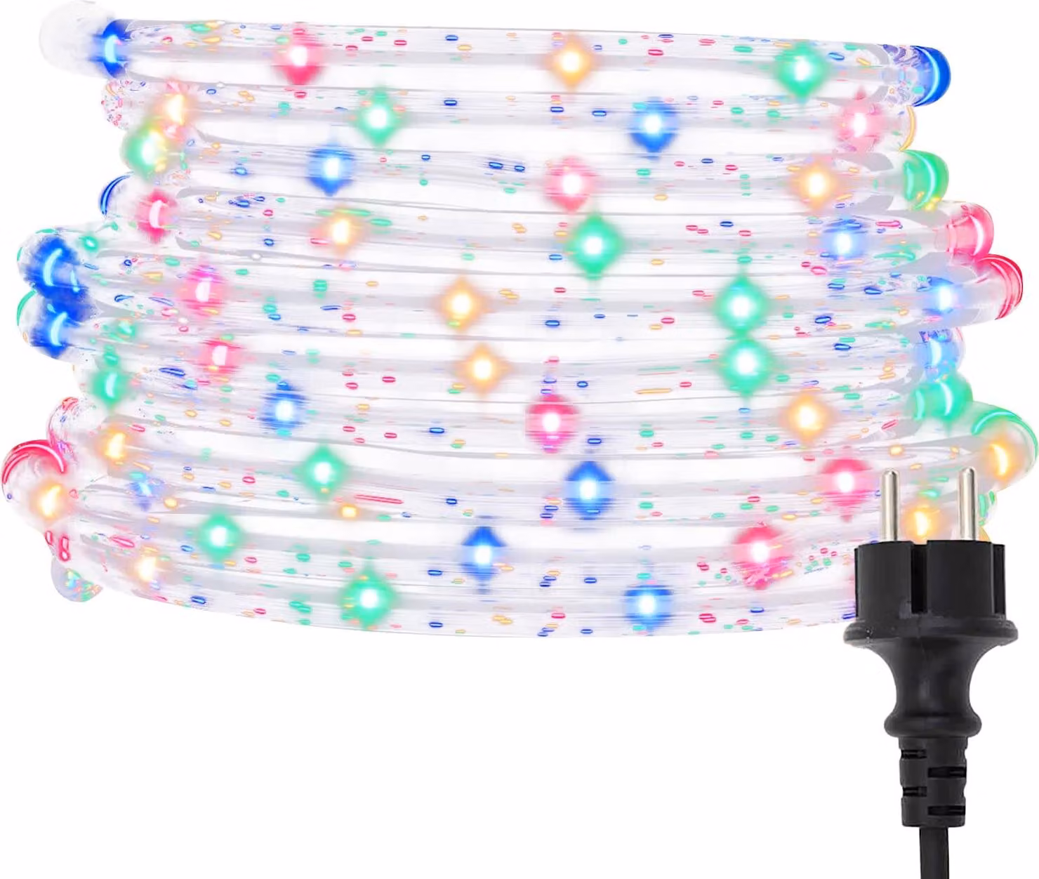 Luce a corda con 2400 LED Multicolore 100 m PVC