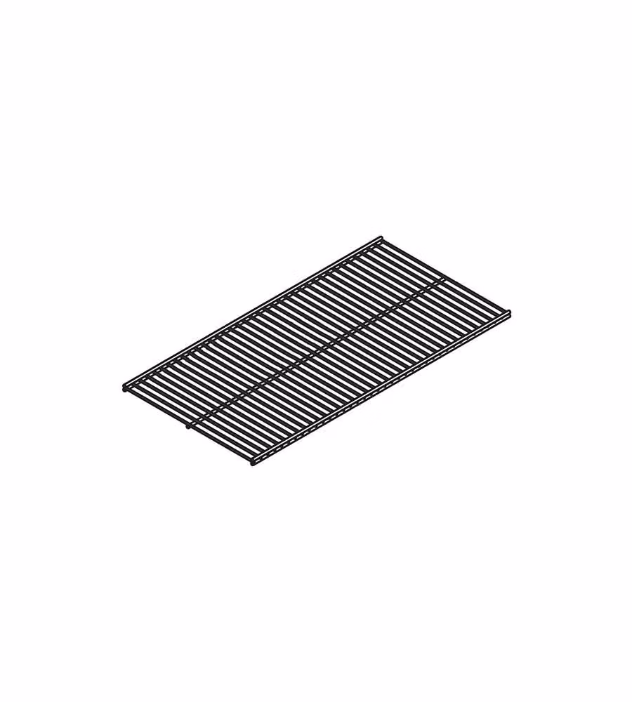 Ripiano in filo - 80 x 40 cm. - Alluminio Grigio